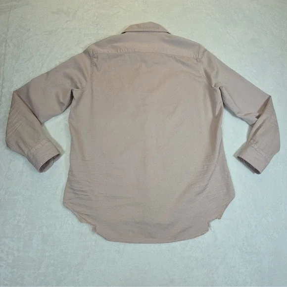 Frank & Eileen Button Down Eileen Shirt Womens XS Pink 100% Cotton Relaxed Fit - Picture 4 of 10